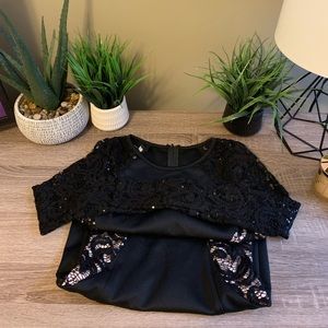 NEW Long Sleeve Sequin Dress
